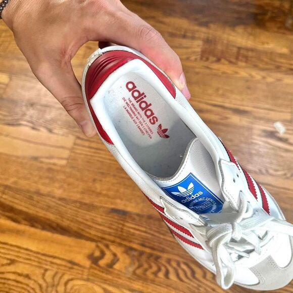 Adidas Samba OG White Better Scarlet (red) IG1025 Sneakers Men's Size 11 - Picture 6 of 8